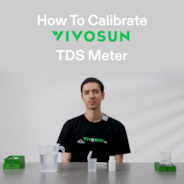 3 in 1 TDS, EC & Temperature Meter, for Drinking Water, Aquarium, Hydroponics, RO/DI System, Swimming Pool