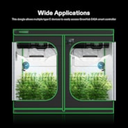 USB-C Splitter with 1 Male to 2 Female, 2-in-1 Type C Splitter, Daisy-chain Adapter Dongle for GrowHub Controller E42A