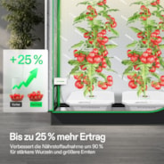 FlexFeed DWC Hydroponik-System 15L mit Smart Controller, 2 Eimer, App-Temperaturüberwachung & Luftpumpe
