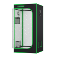 Grow Tent 2x2 S224, 1-2 Plants Use, 600D Light-proof Oxford, 24″ x 24″ x 48″, For Indoor Plants Growing