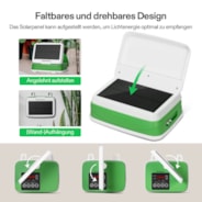 Solar Automatisches Tropfbewässerungsset mit Timer, Bewässerungssystem für 15 Pflanzen im Garten