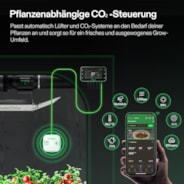 4-in-1 Sensor, Temperatur- & Luftfeuchtigkeitssensor mit CO₂- und Lichtmessung, VPD Monitoring, kompatibel mit GrowHub E42A+