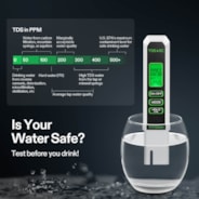 pH and TDS Meter Combo, Water Test Kit for Drinking Water, Aquarium, Hydroponics, Pool, and RO System