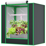 Grow Tent, 1 Plant Use, 14″ x 20″ x 21″, For Aerogarden, Hydroponics Growing System