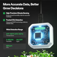 4-in-1 Sensor, Temperature and Humidity Monitoring with CO₂ and Light Detection, Compatible with GrowHub E42A+