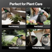 Battery Powered Sprayer 0.5Gallon, Electric Spray Bottle USB Rechargeable, 2.2 Ah Battery