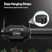 Smart Air Filtration PRO G4 Kit 4", AeroZesh G4 Inline Duct Fan w/GrowHub E42A+ Temp. Humidity WiFi-Controller, Carbon Filter & Ducting, Cooling & Ventilation System for Grow Tent, Hydroponics