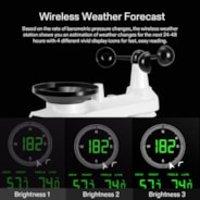VIVOSUN 18-in-1 Wi-Fi Weather Thermometer
