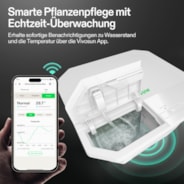 FlexFeed DWC Hydroponik-System 15L mit Smart Controller, 2 Eimer, App-Temperaturüberwachung & Luftpumpe