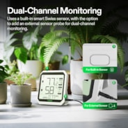 AeroLab THB1S Bluetooth Hygrometer Thermometer, External Sensor Probe Included