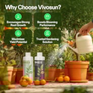 Nutrients Base A & B Bundle, Liquid Fertilizer Supports Vegetative and Flowering Stage, 8oz