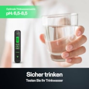 pH-Tester mit hoher Genauigkeit und 0-14 pH Messbereich