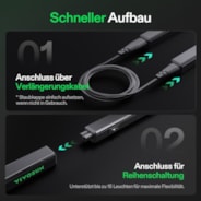 T5 Linear LED Pflanzenlampe 30 cm, 5000K Vollspektrum Grow Light 28W (4 x 7W) mit Timer & Dimmer, Pflanzenlicht für Anzucht, Hydroponik & Indoor Pflanzen, SGS kompatibel, erweiterbar, 4er Set