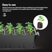 Seedling Combo w/ 6-Pack 10"x20.75" Heat Mat and 6-Pack Seed Starter Trays