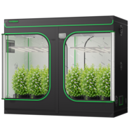 Grow Tent 8x4 S848, High Reflective Mylar with 1680D Oxford Canvas & Heavy-Duty Metal Support 96"x48"x80"