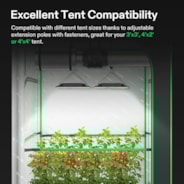 Grow Tent High CFM Kit, Only Suitable for 3'x3', 4'x2' and 4'x4'Grow Tent