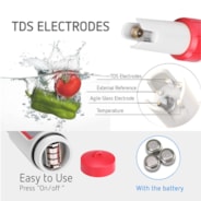 pH Meter 4-in-1 Function Water Quality Tester