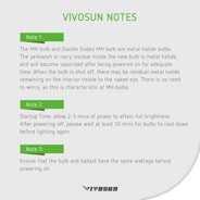 1000 Watt Metal Halide MH Grow Light Bulb Lamp