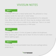 Full-Spectrum 315W Ceramic MH Light Bulb 2-Pack