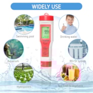 pH Meter 4-in-1 Function Water Quality Tester
