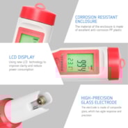 pH Meter 4-in-1 Function Water Quality Tester