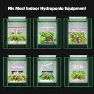 Grow Tent, 1 Plant Use, 14″ x 20″ x 21″, For Aerogarden, Hydroponics Growing System