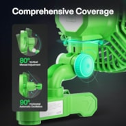 VIVOSUN AeroWave E9 Clip-On Fan – 9in EC Motor With WiFi & Auto Oscillation