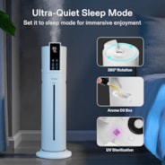 9L 2-in-1 Top Fill Cool & Warm Mist Air Humidifier