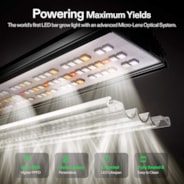 LumaLight 750W LED Grow Light, Full Spectrum Indoor Plant Light with Deep Canopy Penetration, 5x5ft Coverage, GrowHub Compatible