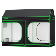 Roof Grow Tent 4x8 R846, 8-16 Plants Use, with Sloping Roof, 48″ x 96″ x 72″, For Indoor Plants Growing