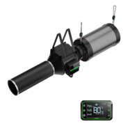 Smartes Abluftset 10 cm, AeroZesh G4 Rohrventilator mit E42A Controller, Kohlefilter & Luftkanal Kombi