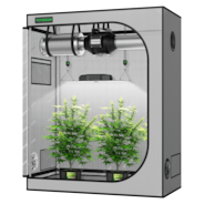 Standard Grow Tent Kit GIY-G42 2x4, 2-Plant Complete System, with 200W VS2000 LED Grow Light, and 4-inch Ventilation Combo