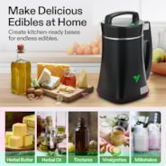 Herbal Decarboxylation and Infusion Machine, Botanical Extractor and Infuser for Making Butter, Oil, and Tinctures, Includes Recipes and Complete Accessories