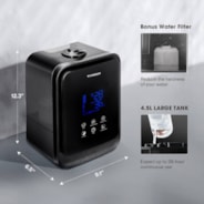 4.5L 2-in-1 Cool & Warm Mist Humidifier