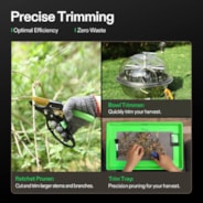 Inclusive Harvest Kit, Includes 16” Bowl Trimmer, Trim Tray, Drying Rack, Bluetooth Hygrometer Thermometer, and All the Essential Tools for Successful Harvest