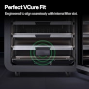 Activated Carbon Filter Replacement for VCure Smart Post-Harvest Box, Condensate Water Filtration, Remove Odor, 5-Pack