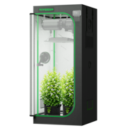 Grow Tent Pro 2.3x2.3 P236, High Reflective Mylar with 2000D Oxford Canvas & Heavy-Duty Metal Support 28"x28"x63"