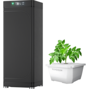 VGrow Smart Box & DWC Hydroponics Growing System Kit, Smart Indoor Gardening with Automated Plant Growing