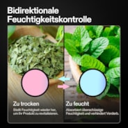 62% RH Two-Way Humidity Control Packs, Size 8 g, 10 Packs, Each for Storing 1 oz, Moisture Balancer with RH Indicator Card for Food & Herb Storage