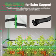 Grow Tent Pro 5x10 P105, 12-20 Plants Use, Large Front Window, 60″ x 120″ x 80″, For Indoor Plants Growing