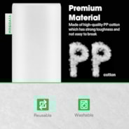 8 Inch Prefilter for 8" Carbon Filter, White, 2 Pack