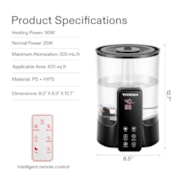 6L 2-in-1 Cool & Warm Mist Humidifier