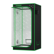 Grow Tent Pro 2.7x2.7 P276, 1-2 Plants Use, Large Front Window, 32″ x 32″ x 63″, For Indoor Plants Growing