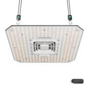 AeroLight A100SE Vollspektrum LED Pflanzenlampe 100W, mit Integriertem Zirkulationsventilator & GrowHub E25, Kompatibel mit App, 60 x 60 cm Abdeckfläche