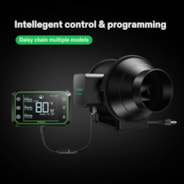 VIVOSUN Smart Grow System with AeroLight A100SE LED Grow Light & 4-inch AeroZesh Inline Fan & GrowHub Controller