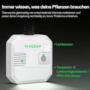 4-in-1 Sensor, Temperatur- & Luftfeuchtigkeitssensor mit CO₂- und Lichtmessung, VPD Monitoring, kompatibel mit GrowHub E42A+
