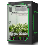 Grow Tent 4x4 S448, High Reflective Mylar with 1680D Oxford Canvas & Heavy-Duty Metal Support 48"x48"x80"