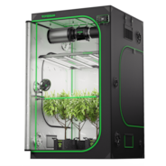 Smart Grow Tent Kit PRO 4x4 Indoor Grow System with 2-in-1 Tunable Spectrum LED Light, Smart GrowHub Automation, Efficient Ventilation & 360° Airflow, 2000D Mylar Tent 48"x48"x80"