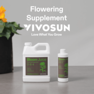 Bloom Juice (0-6-4), Flowering Supplement Liquid Fertilizer for Flowering Stage, 8 Ounces