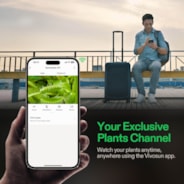 GrowCam C4, 2K QHD WiFi Smart Camera for Grow Tent & VGrow Smart Grow Box, Timelapse, Night Vision, SD Card Storage, 2-Way Audio, App Control